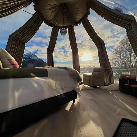 Lofoten Glampingdome Myrland Exterior photo