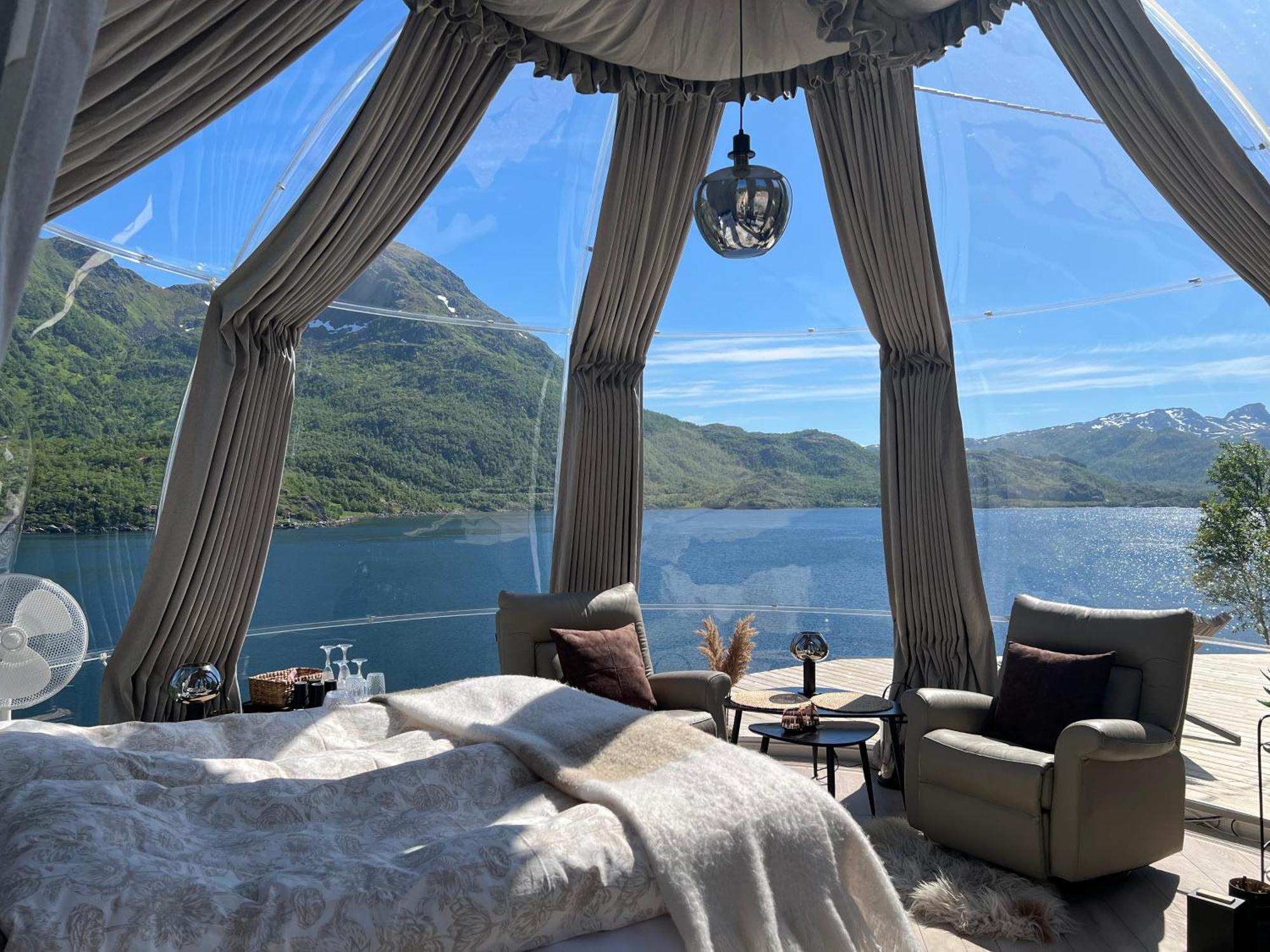 Lofoten Glampingdome Campo de lujo